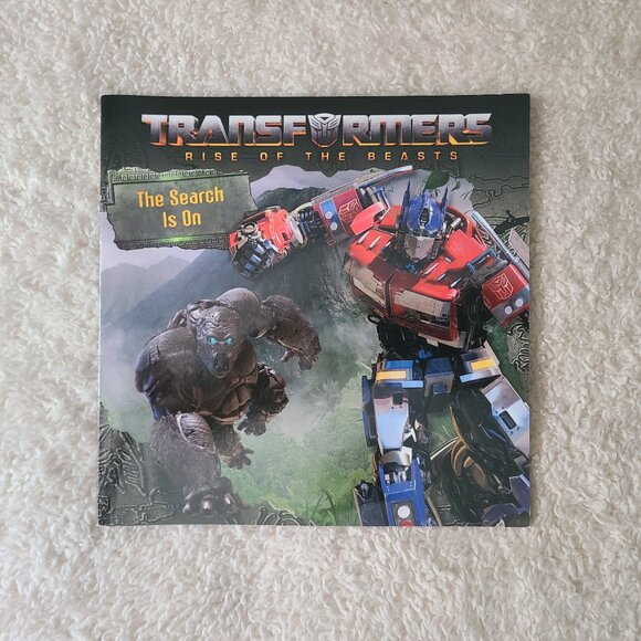 5/$20 Hasbro Transformers Rise of the Beasts Two Book Bundle - Picture 4 of 5